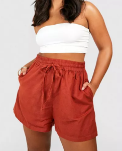 two piece bandeau short set